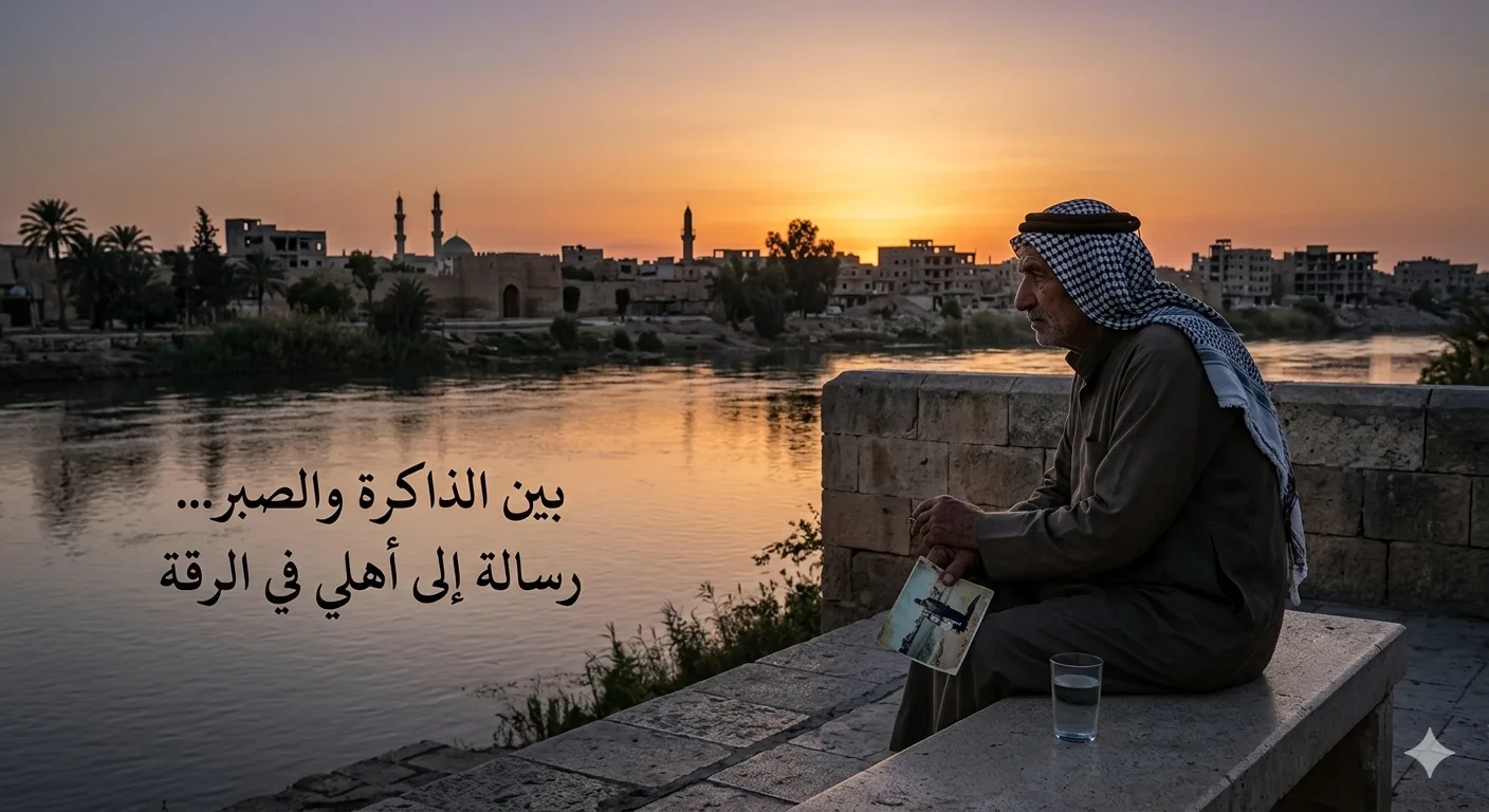بين الذاكرة والصبر… رسالة إلى أهلي في الرقة